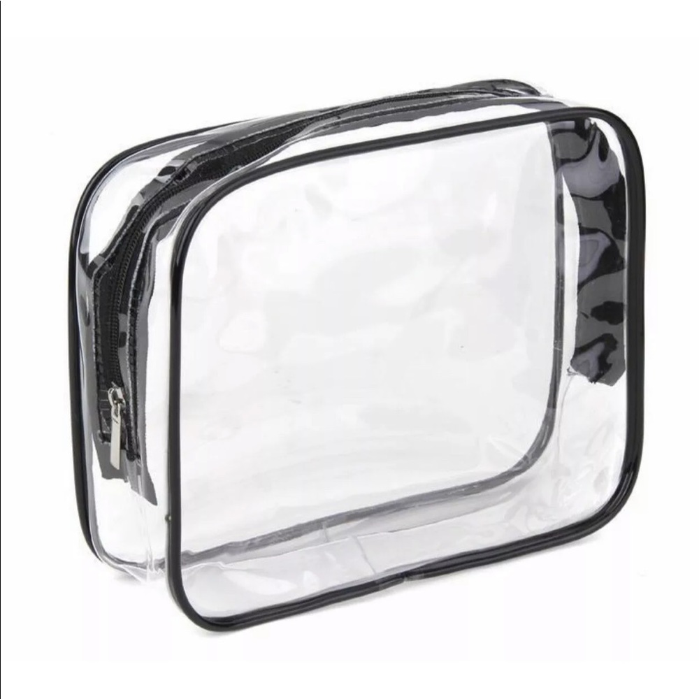 Clear PVC Toiletry Cosmetics Travel Makeup Bag
